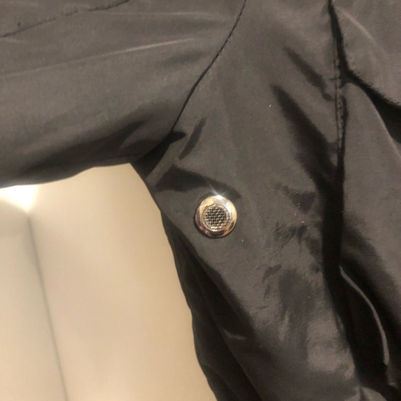 Zara women’s light weight utility style jacket - black, size medium - Picture 5 of 9